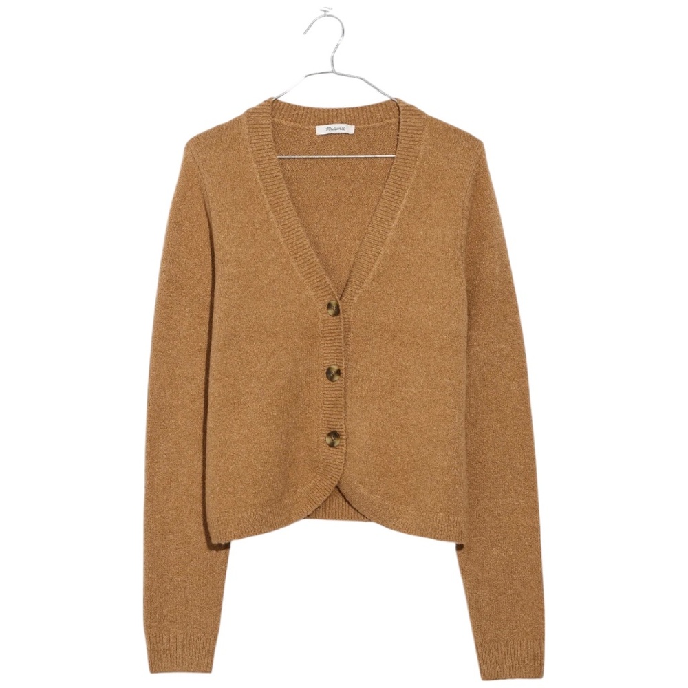 Madewell Tan Cardigan Sweater